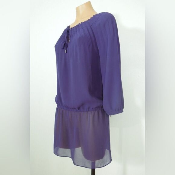 Chico's Black Label Sheer Top - Picture 2 of 7